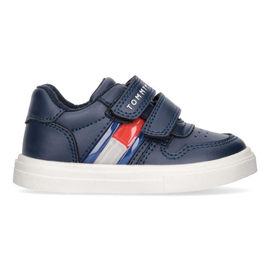 Sneaker Bassa Velcro Flag da bambino Tommy Hilfiger | T1B9328411355800